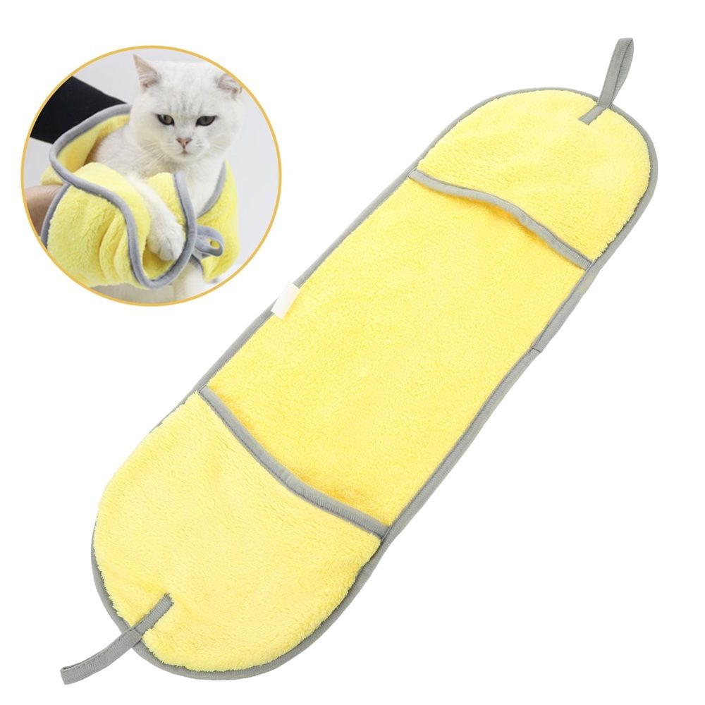 Ultra Absorbent Pet Towel | Quick-Drying, Soft Microfiber Dog & Cat Bath Towel | Lightweight, Durable, Fast Water-Soaking | Ideal for All Breeds (71*28cm)